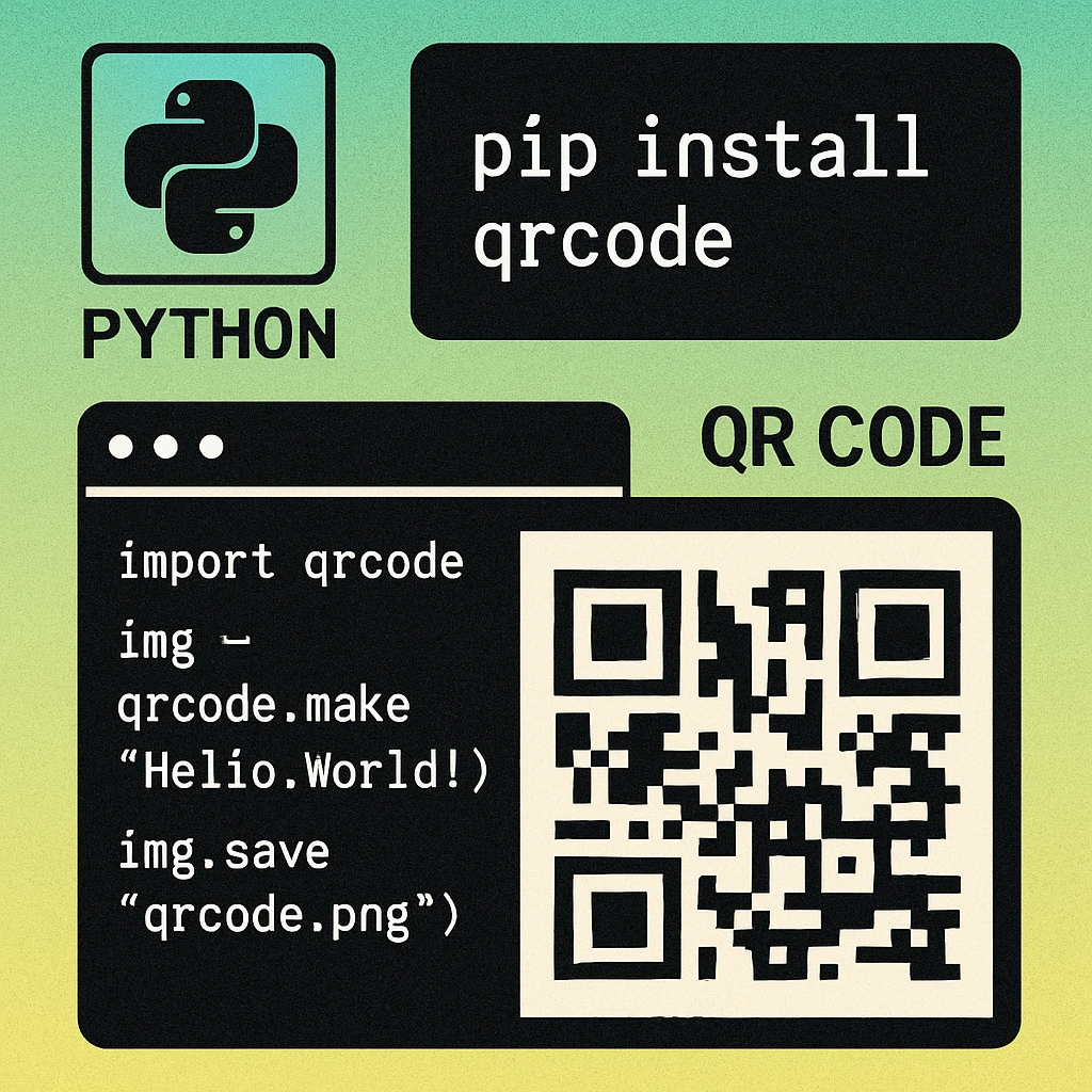 Generate QR codes with Python