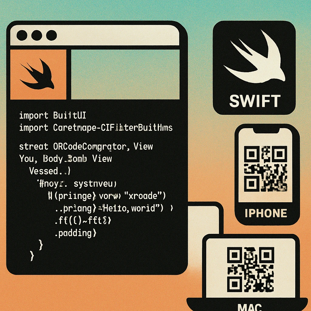 Generate QR codes with Swift