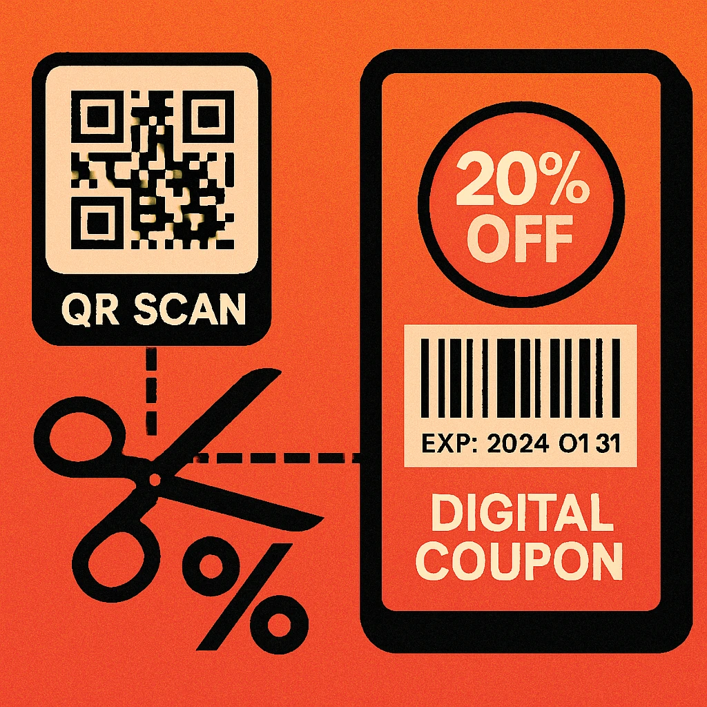 QR codes for coupons