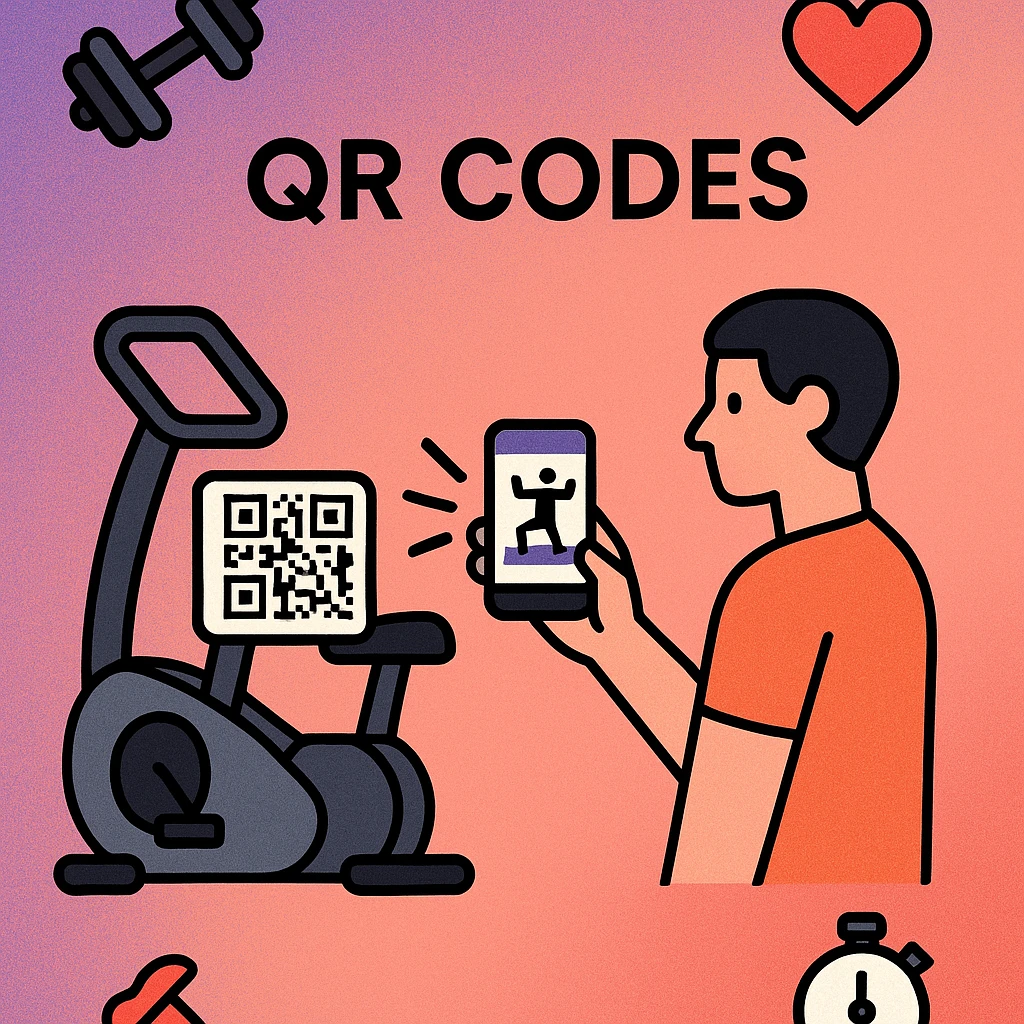 QR codes for gyms