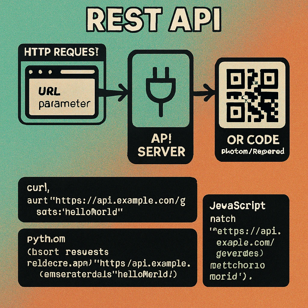 QR code generator API