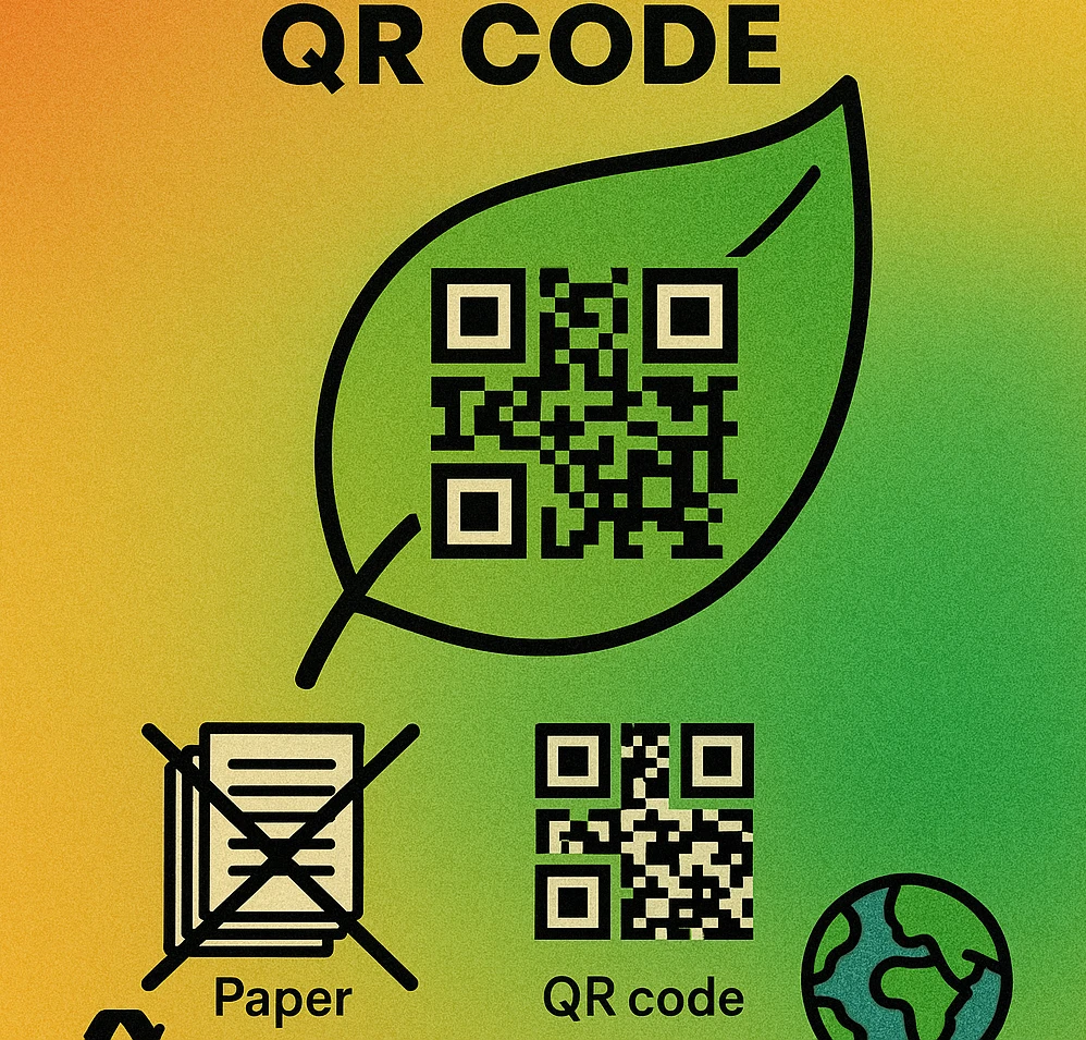Sustainable QR marketing